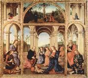 Pietro Perugino Albani Torlonia Polyptych Germany oil painting artist